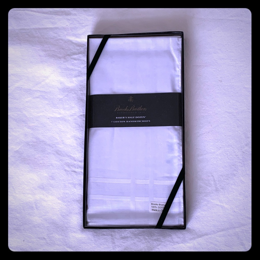 Brooks Brothers handkerchief set, new